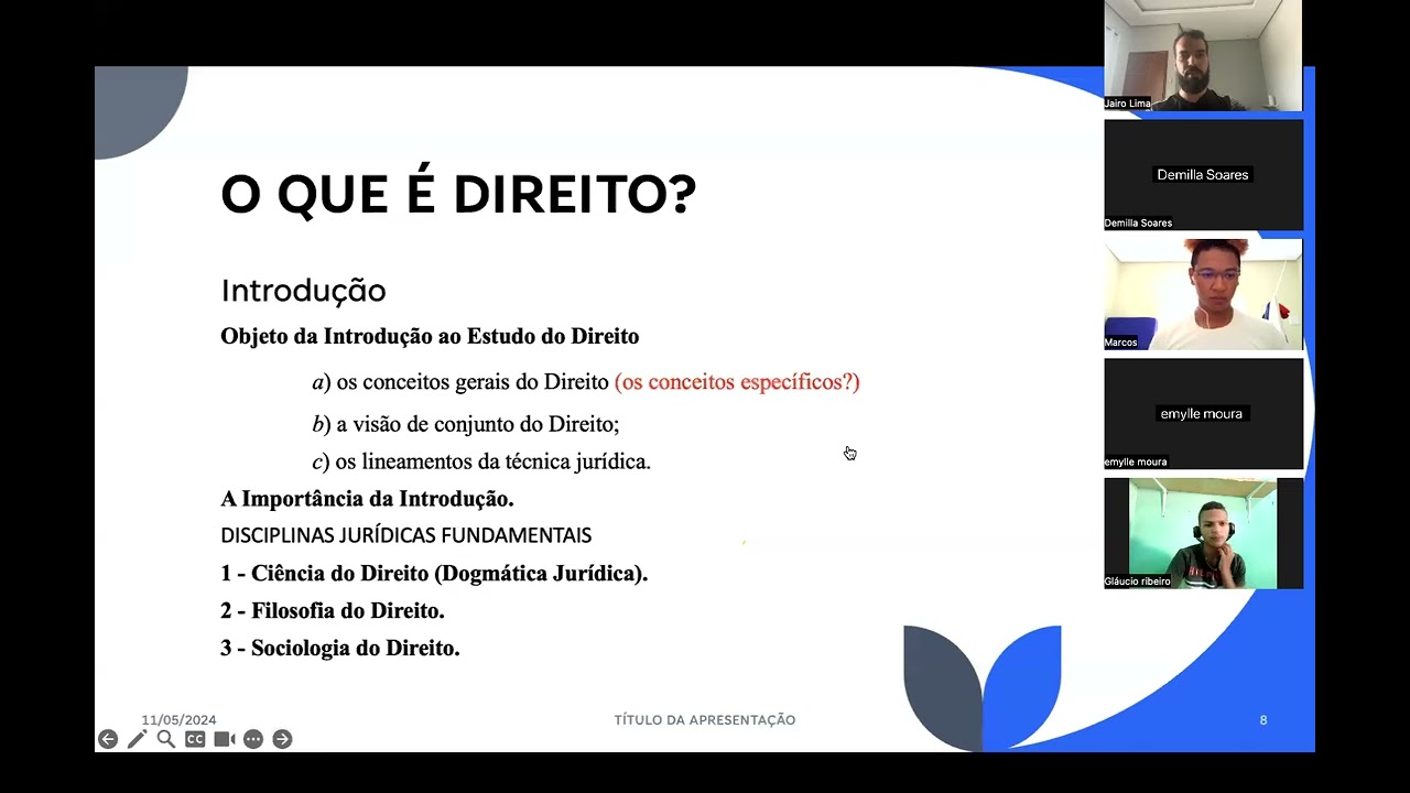 Introducao ao Direito   Direito e adaptação social