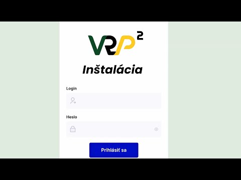 Inštalácia Virtuálnej registračnej pokladnice - VRP2