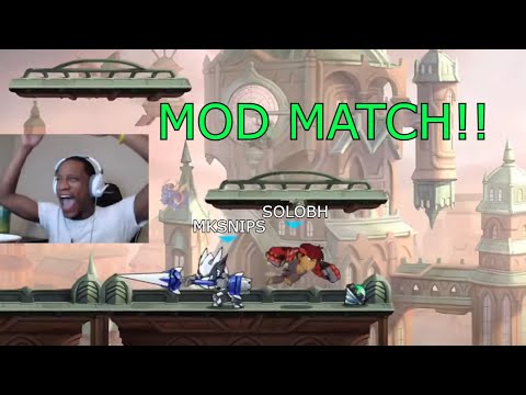 MKSnips vs SoloBH - Mod Match - 2022 - Special Pick - NA - Brawlhalla Show Match #133