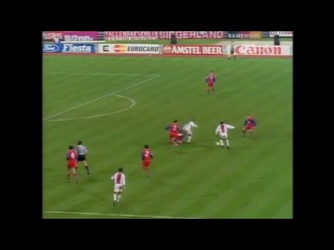 George Weah Goal 23.11.1994 FC Bayern Munchen - Paris Saint Germain 0:1
