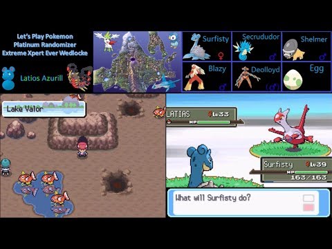 Pokemon Platinum Randomizer Extreme Xpert Ever Wedlocke:  Part 14 - Attack of the Latias