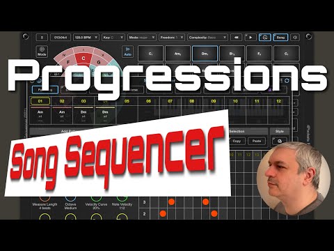 4Pockets Progressions AUv3 Intelligent Chord Generator Tutorial 8: Song Sequencer