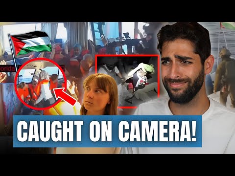 WATCH What Greta Thunberg Quickly Does When IDF Soldiers Onboard The Flotilla!