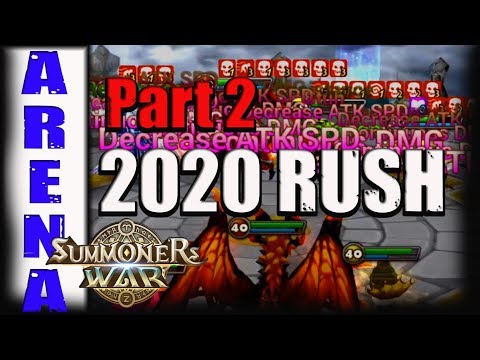 [PART 2] My 2020 Rush Hour Arena Video - isengdudegame Summoners War