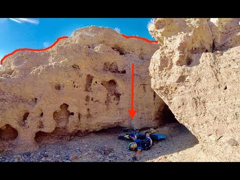 CRASHED OFF A 20FT CLIFF!!!