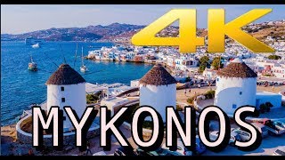 Beautiful Mykonos Greece in 4K HD