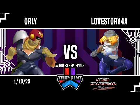 Tripoint Smash 175 - Winners Semifinals - ORLY(Captain Falcon) Vs. lovestory4a(Sheik)