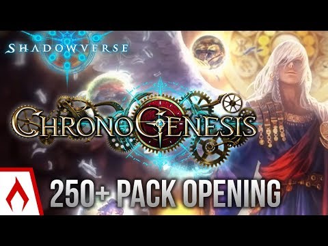 [Shadowverse] Opening 250+ Chronogenesis Packs!