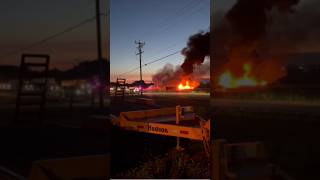 Fiery crash close I-41/94 in Racine County