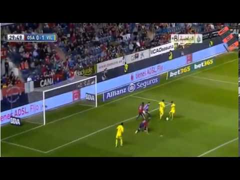 VILLAREAL 3-0 OSASUNA / ALL GOALS & HIGHLITS 31.08.2013