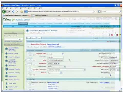 Taleo Videos By Business Software Com