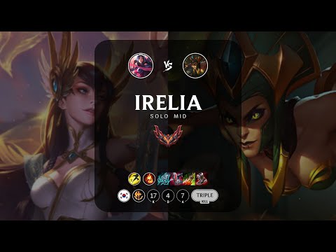 Irelia Mid vs Cassiopeia - KR Grandmaster Patch 13.1