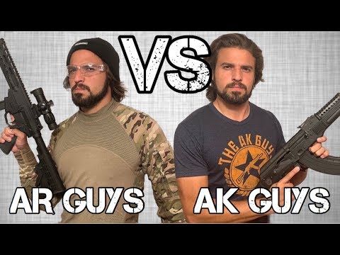 AR Guys VS AK Guys #4 - Reloads, Lube, Malfunctions