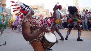 #XinhuaLive: Nigerian teaching African drum djembe in Beijing, China