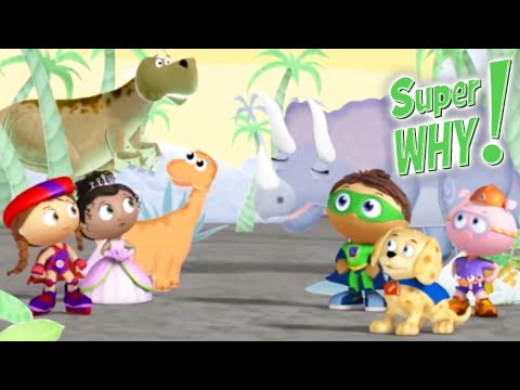 Super Why 208 - Baby Dino's Big Discovery | Cartoons for Kids | Funny Cartoons