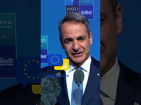 Video Thumbnail: Mitsotakis Sends NATO a Message: Greece Leads on Defence Spending While Europe Rearms