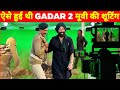 GADAR 2 SHOTTING SCENES Making Of GADAR 2 Movie GADAR 2 SHOTTING