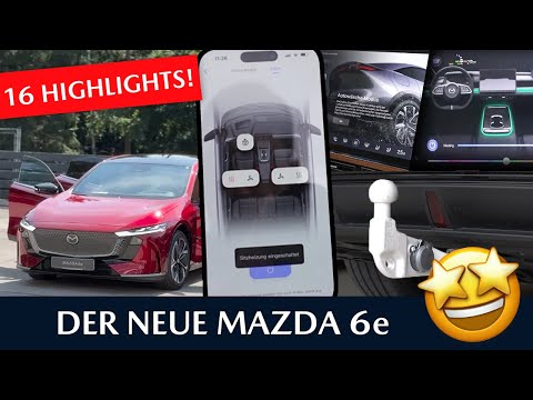 16 BRILLIANT Features of the New #MAZDA6e I've Been Waiting for!