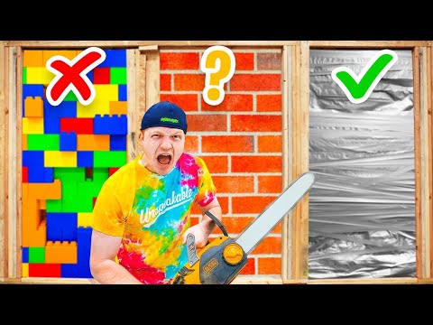 DON'T BREAK INTO THE WRONG DOOR!