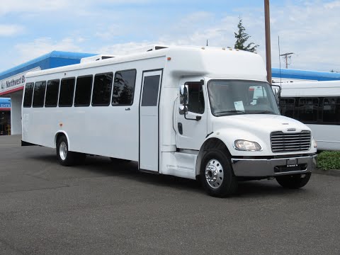 2014 Freightliner Ameritrans 39 Passenger Shuttle Bus - SP2171 - Northwest Bus Sales