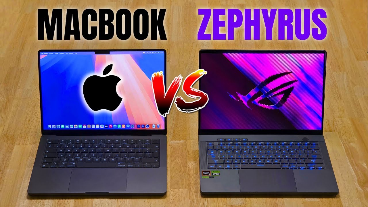 MACBOOK PRO vs WINDOWS Laptop - Asus ROG Zephyrus G14 (2024) vs M4 Pro Macbook Pro 14"