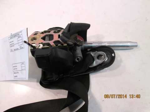 1989 Mercedes 560SEC RH SEAT-BELT-ARM-RETRACTOR 000860018 - mbiparts.com Used OEM Mercedes Pa... OEM