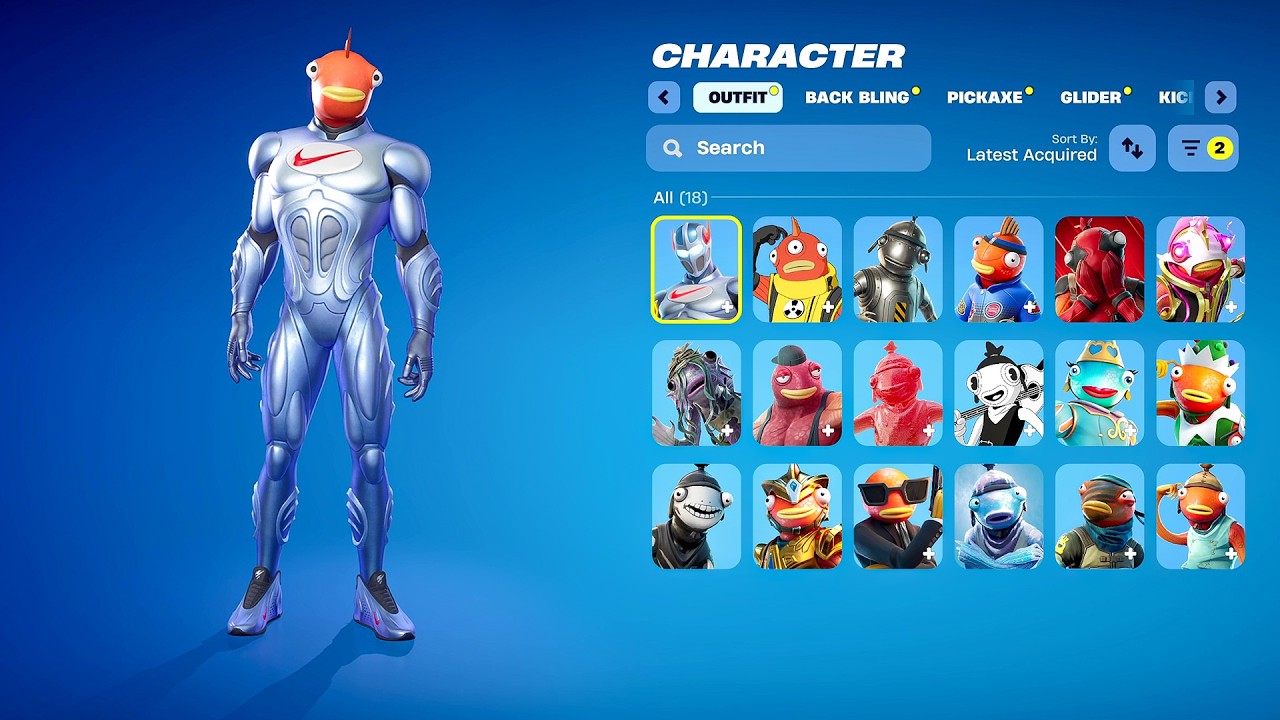 All Fishstick Skins in Fortnite (2018 - 2026)
