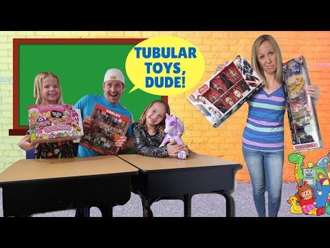 A New BOY Goes to Toy School !!!