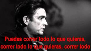 Johnny Cash   God's gonna cut you down en español