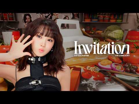 LE SSERAFIM Unveils 'VR CONCERT : INVITATION' Teaser