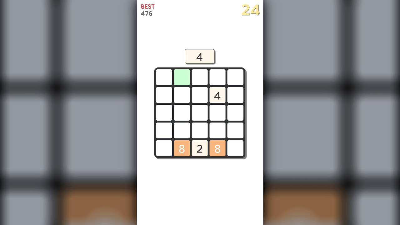 2048 Falling - Unity Game Template