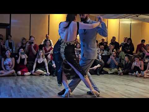 Javier Rodriguez & Virginia Pandolfi at Viva la Pepa milonga - Mujercitas tango festival (1 of 2)