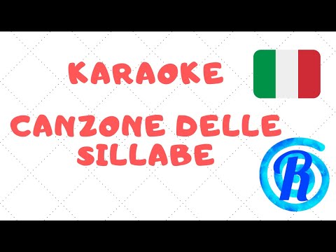Base karaoke La canzone delle sillabe