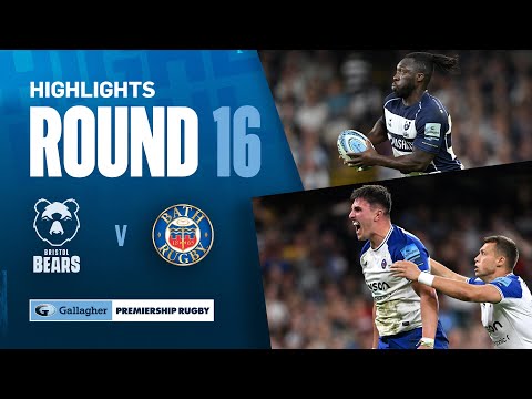 Bristol v Bath - HIGHLIGHTS | Late Tries Seal Win In Derby! | Gallagher Premiership 2024/25