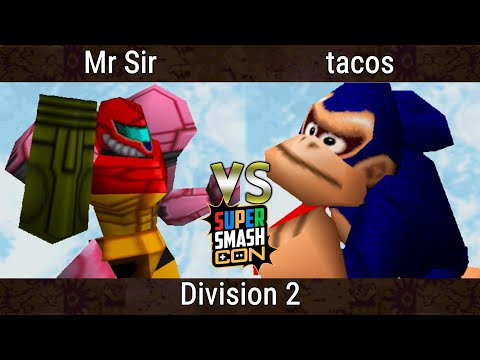 SSC 2023 - tacos (Donkey Kong) Vs. Mr Sir (Samus) Smash Bros - SSB64