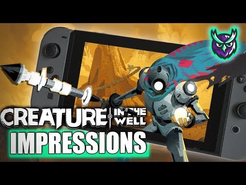 Creature in the Well Nintendo Switch Impressions - PINBALL INSPIRED HACK & SLASH!