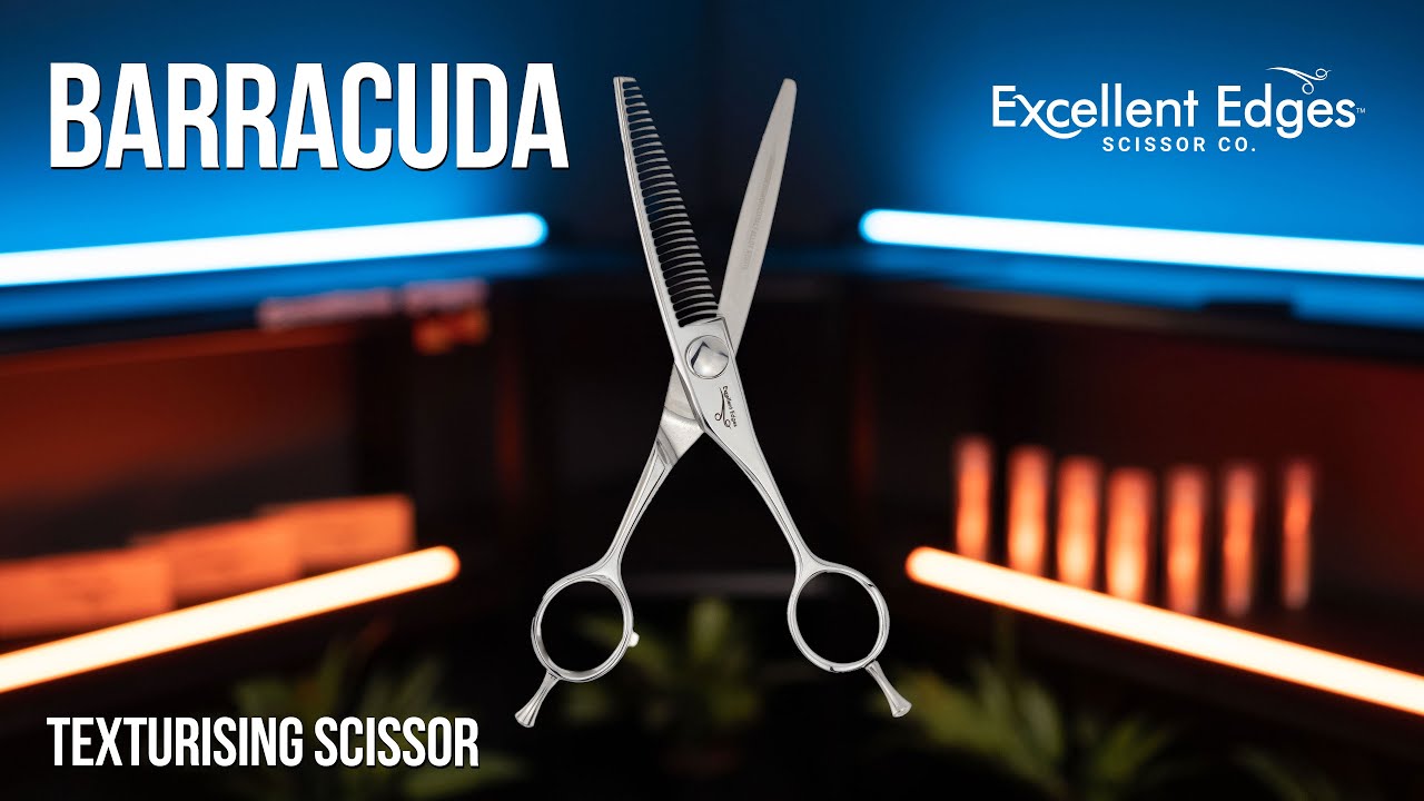BARRACUDA - Texturising Shears | Hair Cutting Scissors by EXCELLENT EDGES for Hairdressers