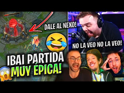 IBAI LA PARTIDA MÁS ÉPICA en FLEX DE LOL con XOKAS, KNEKRO, SKAIN Y REVEN!😱😂 RISAS ASEGURADAS!
