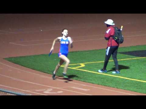 VarG 4x400m at Sunset Finals 5-5-17 - Los Alamitos Girls
