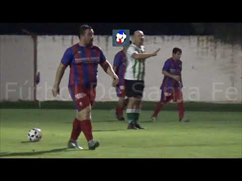 Gol de Mariano González (parcial La Perla del Oeste 2 -  Sanjustino 0 . Senior 2018)