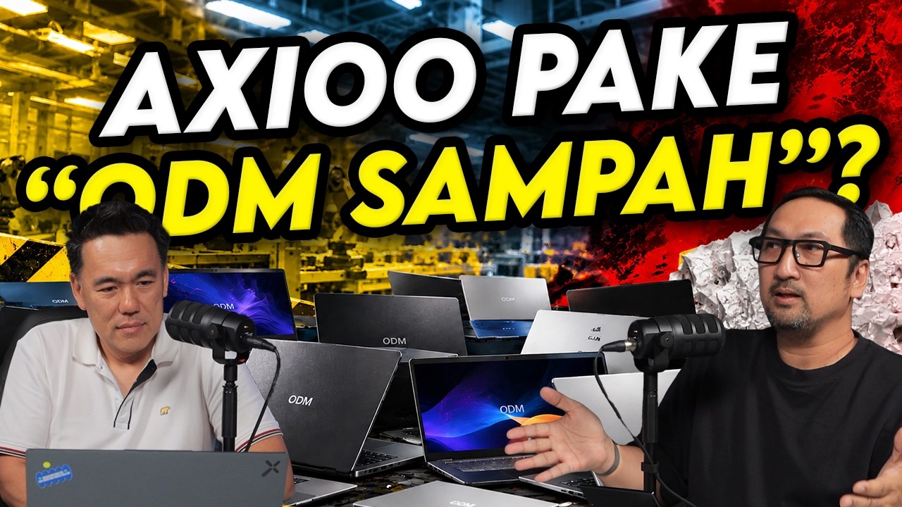 Axioo Pakai "ODM Sampah"? ini Penjelasannya!