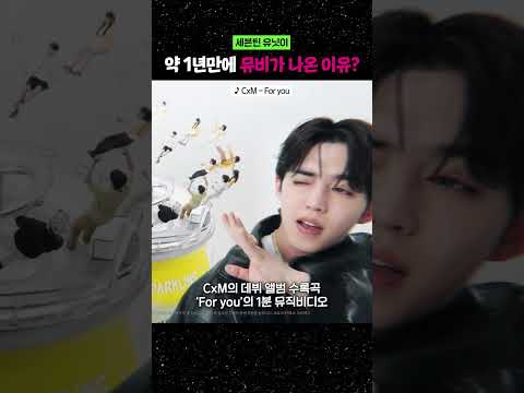 세븐틴 유닛이 약 1년만에 뮤비가 나온 이유?