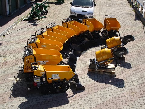 NUOVA INTERA GAMMA MOTOCARRIOLE CINGOLATE KATOIMER - In OFFERTA Giordano Cairo