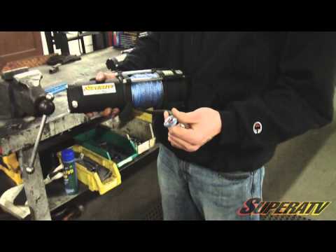 Polaris RZR XP 900 3500 LB Winch Install - Super ATV