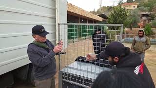 Andy helping with Cub Crate