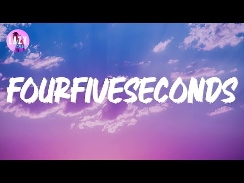 Rihanna - FourFiveSeconds | Lyric video
