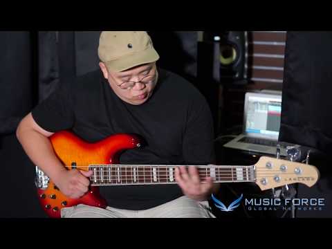 [MusicForce] Lakland Skyline 55-02 Deluxe QMT Bass Demo by Bassist '김민석' Min-Seok Kim