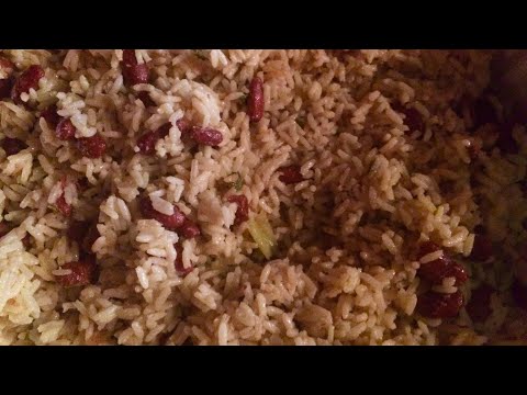 🍚My SPECIAL, Easy Caribbean Coconut Rice & Peas | VEGAN | Cooking w/ Ashley
