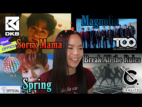 1st Time Reacting to 2020 Debut grupos (DKB, MCND, Cravity & Too)