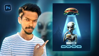 Poster Design with the help of AI | Photoshop tutorial in Tamil